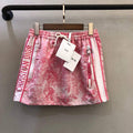 Dior 221J40 Spring/Summer Classic Print Miniskirt pink - 36 - View 1