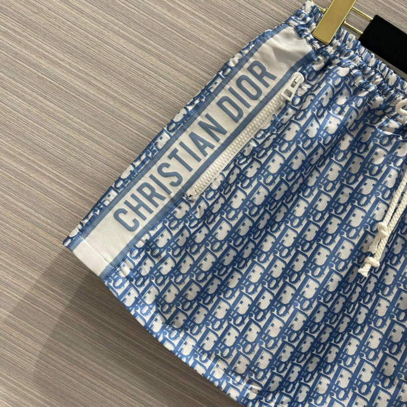 Dior 221J42 Spring/Summer Classic Jacquard Miniskirt