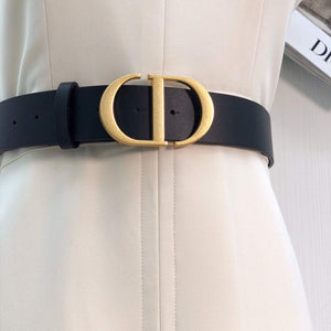 Dior 241R45 Mid Length Belted Dress White - S - View 4