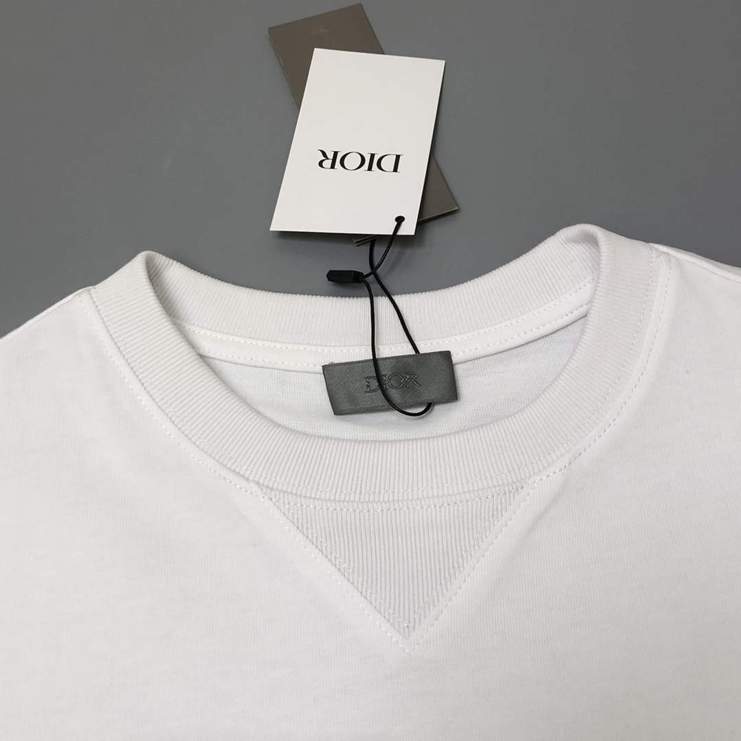 Dior 243J685 Christian Dior Couture Relaxed Fit T-shirt D65840