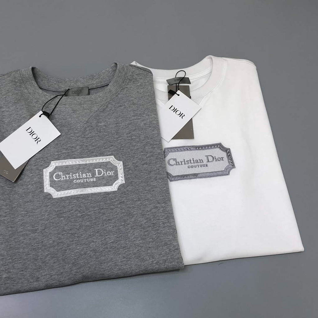 Dior 243J685 Christian Dior Couture Relaxed Fit T-shirt D65840