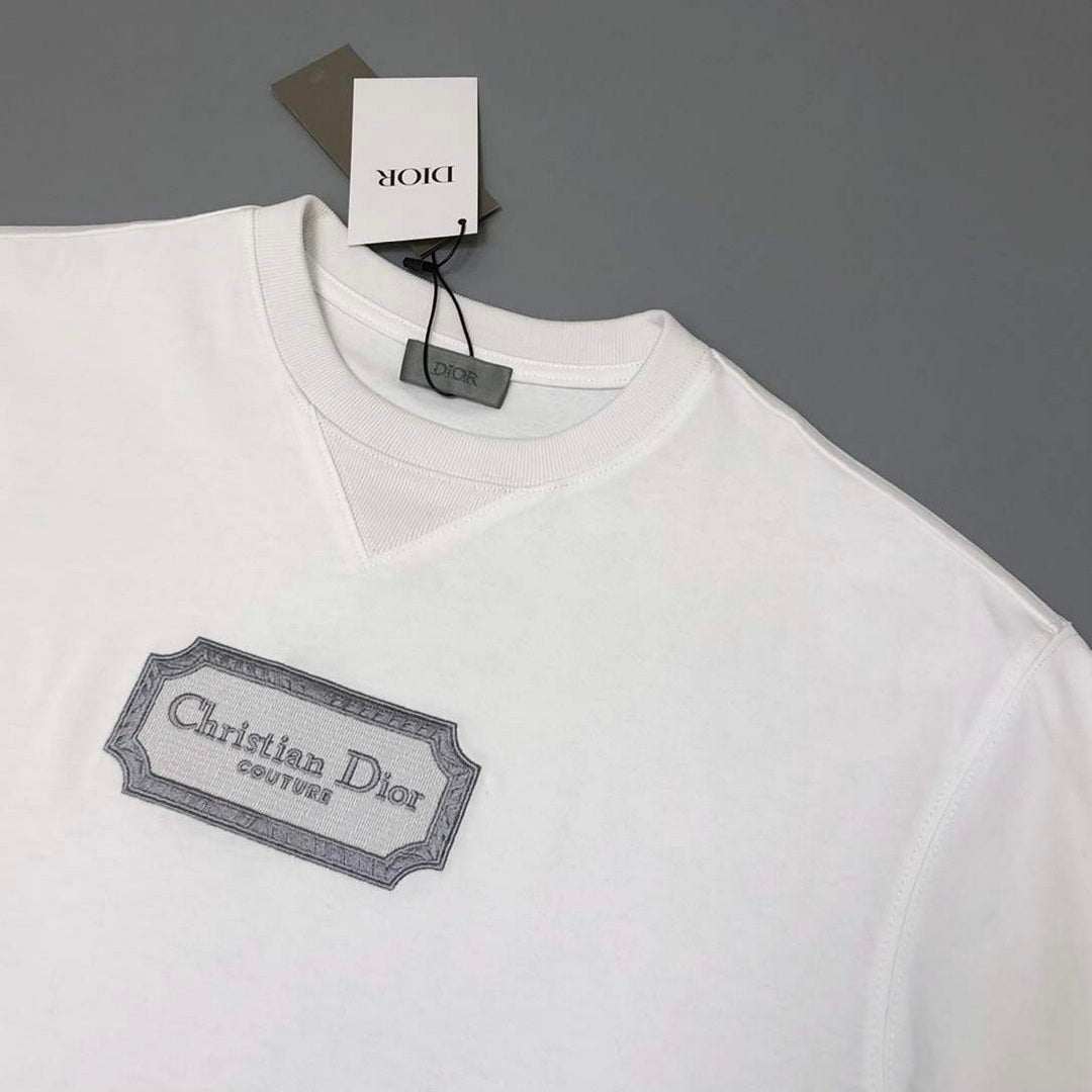 Dior 243J685 Christian Dior Couture Relaxed Fit T-shirt D65840