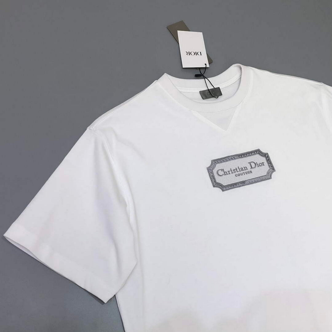 Dior 243J685 Christian Dior Couture Relaxed Fit T-shirt D65840