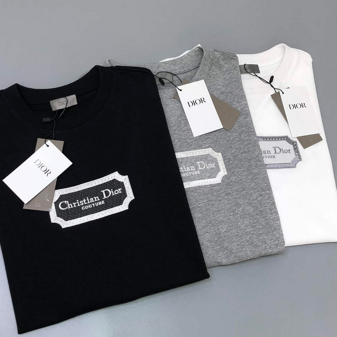 Dior 243J685 Christian Dior Couture Relaxed Fit T-shirt D65840