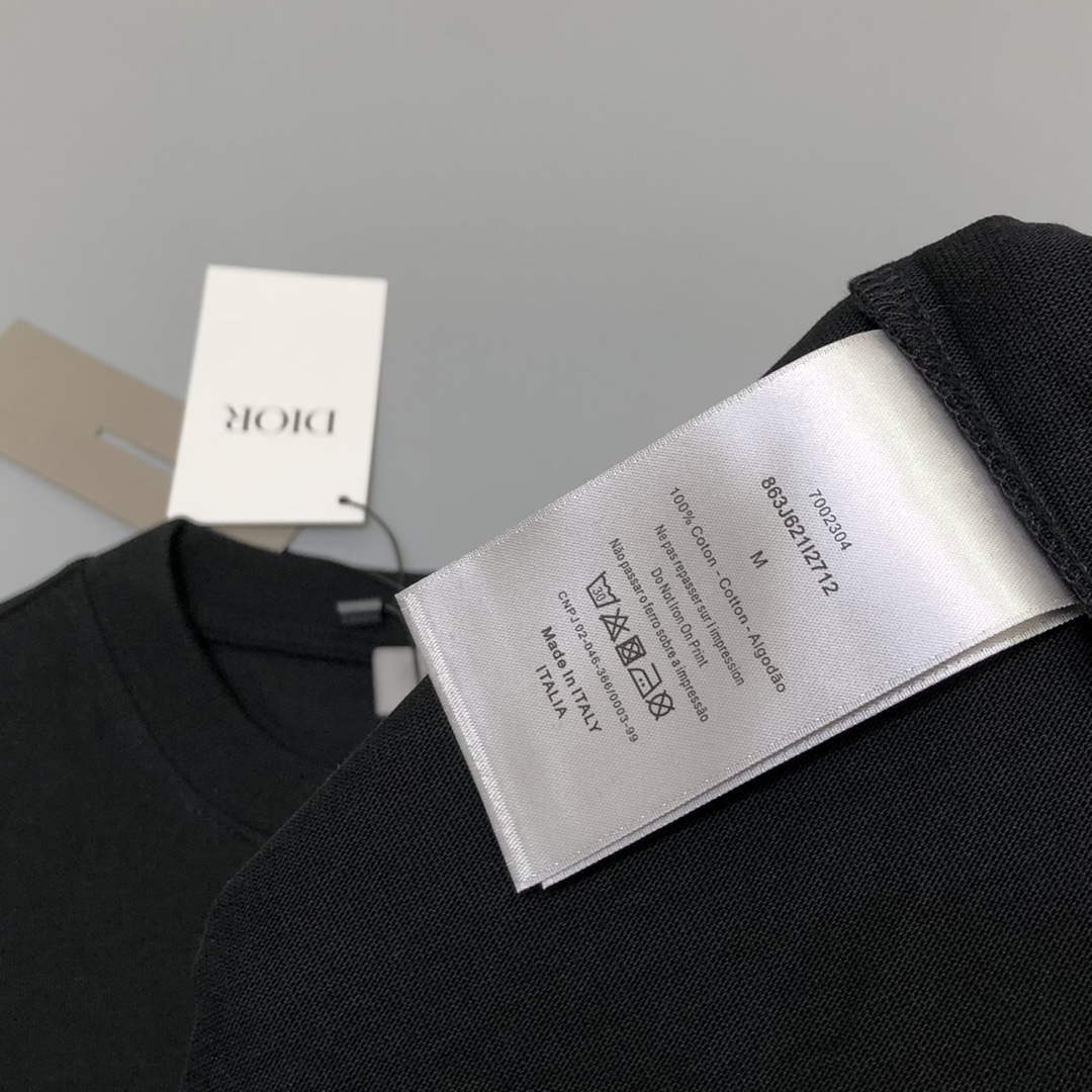 Dior 243J685 Christian Dior Couture Relaxed Fit T-shirt D65841