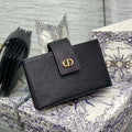 Dior 30 MONTAIGNE 5-Gate Card Holder Organ Card Holder S2058 Grained Calfskin D0012 - Default Title - View 1