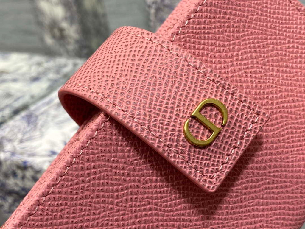 Dior 30 MONTAIGNE 5-Gate Card Holder Organ Card Holder S2058 Grained Calfskin D0013