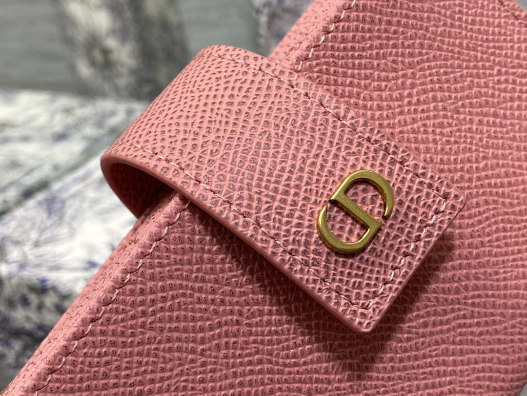 Dior 30 MONTAIGNE 5-Gate Card Holder Organ Card Holder S2058 Grained Calfskin D0013 - Default Title - View 2