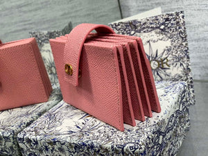 Dior 30 MONTAIGNE 5-Gate Card Holder Organ Card Holder S2058 Grained Calfskin D0013 - Default Title - View 4