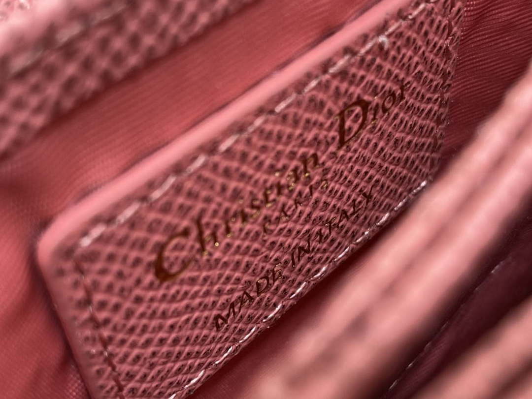 Dior 30 MONTAIGNE 5-Gate Card Holder Organ Card Holder S2058 Grained Calfskin D0013 - Default Title - View 6