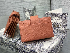 Dior 30 MONTAIGNE 5-Gate Card Holder Organ Card Holder S2058 Grained Calfskin D0014 - Default Title - View 3