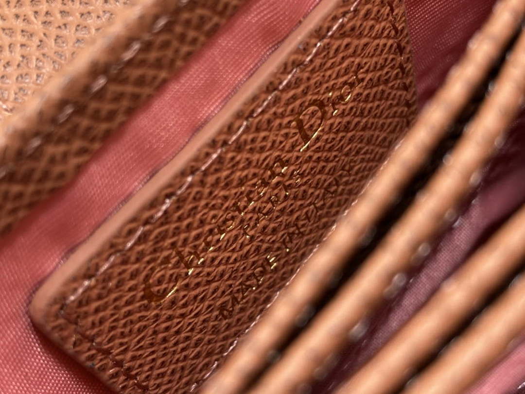 Dior 30 MONTAIGNE 5-Gate Card Holder Organ Card Holder S2058 Grained Calfskin D0014 - Default Title - View 6