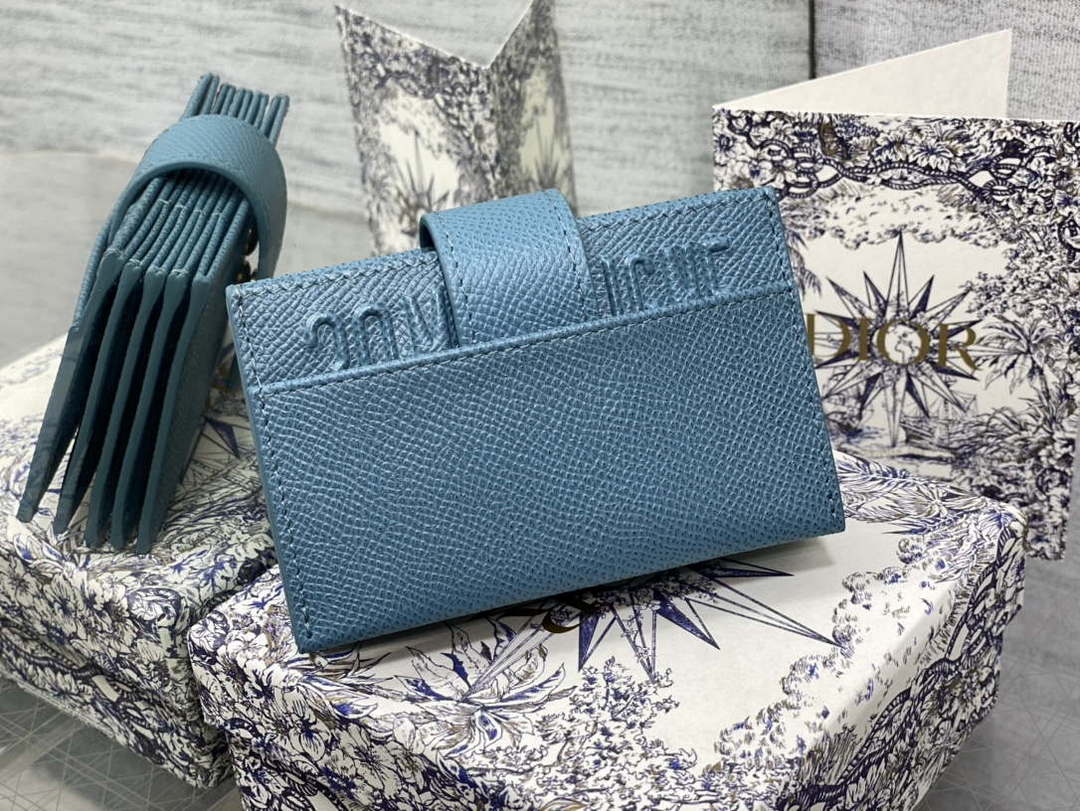 Dior 30 MONTAIGNE 5-Gate Card Holder Organ Card Holder S2058 Grained Calfskin D0016
