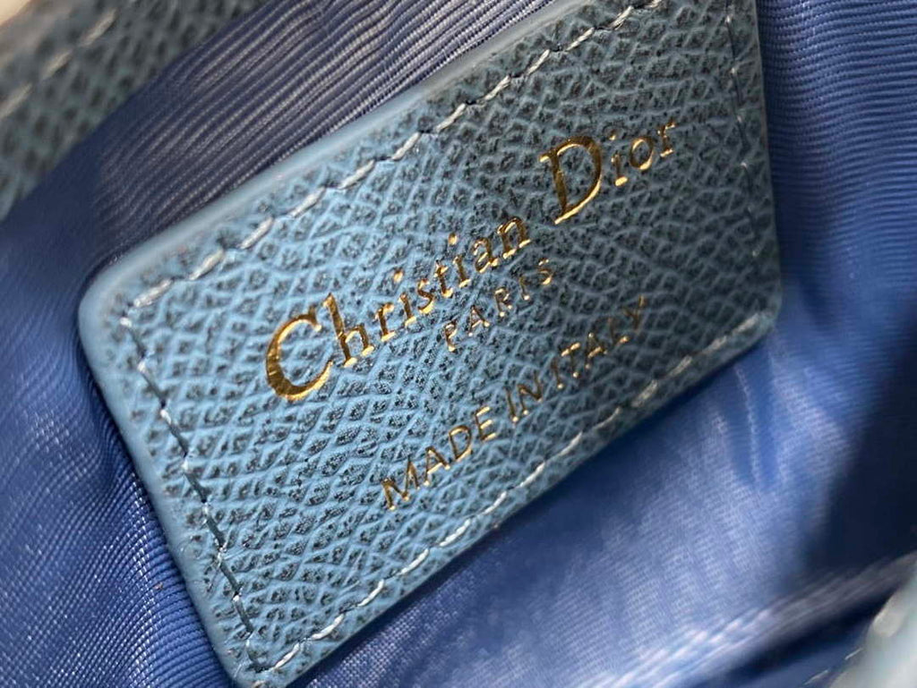 Dior 30 MONTAIGNE 5-Gate Card Holder Organ Card Holder S2058 Grained Calfskin D0016