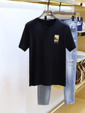 Dior 313J647 Men's Relaxed Fit Cotton Jersey T-shirt D65859