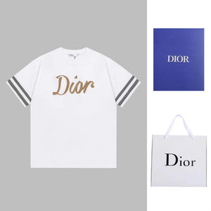 Dior 313J647 Men's Women's Relaxed Fit Cotton Jersey T-shirt D65860 - XS - View 1