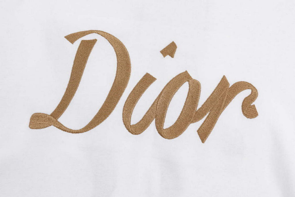 Dior 313J647 Men's Women's Relaxed Fit Cotton Jersey T-shirt D65860
