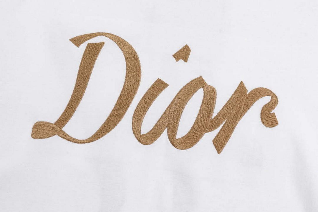 Dior 313J647 Men's Women's Relaxed Fit Cotton Jersey T-shirt D65860