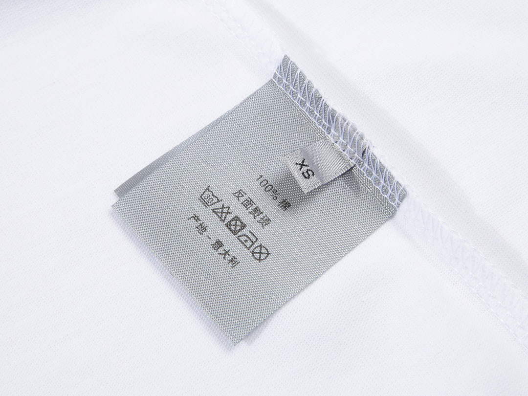 Dior 313J647 Men's Women's Relaxed Fit Cotton Jersey T-shirt D65860