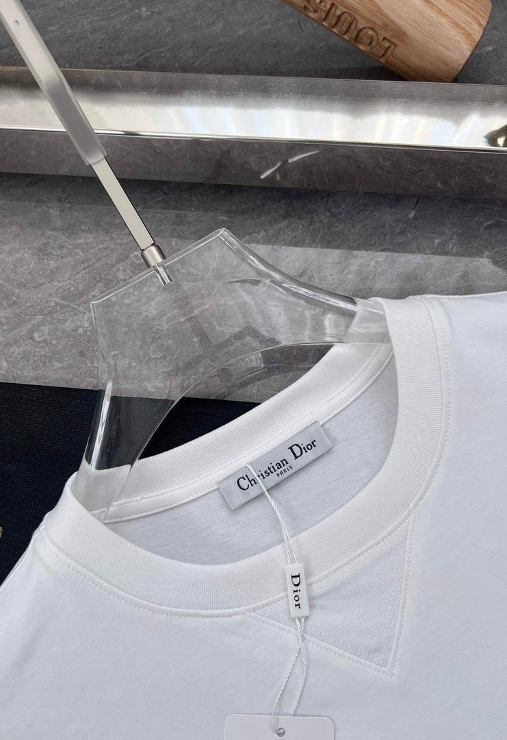 Dior 313J647 Men's Relaxed Fit Cotton Jersey T-shirt D65862