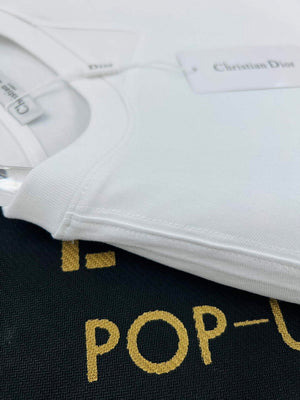 Dior 313J647 Men's Relaxed Fit Cotton Jersey T-shirt D65862 - M - View 4