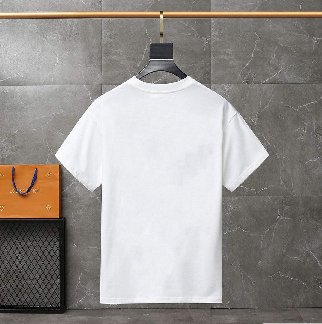 Dior 313J647 Men's Relaxed Fit Cotton Jersey T-shirt D65863