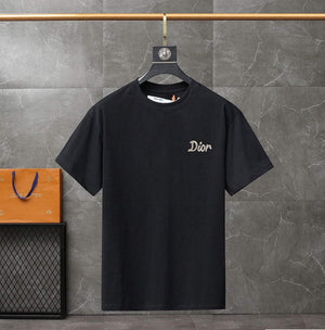 Dior 313J647 Men's Relaxed Fit Cotton Jersey T-shirt D65864 - M - View 1