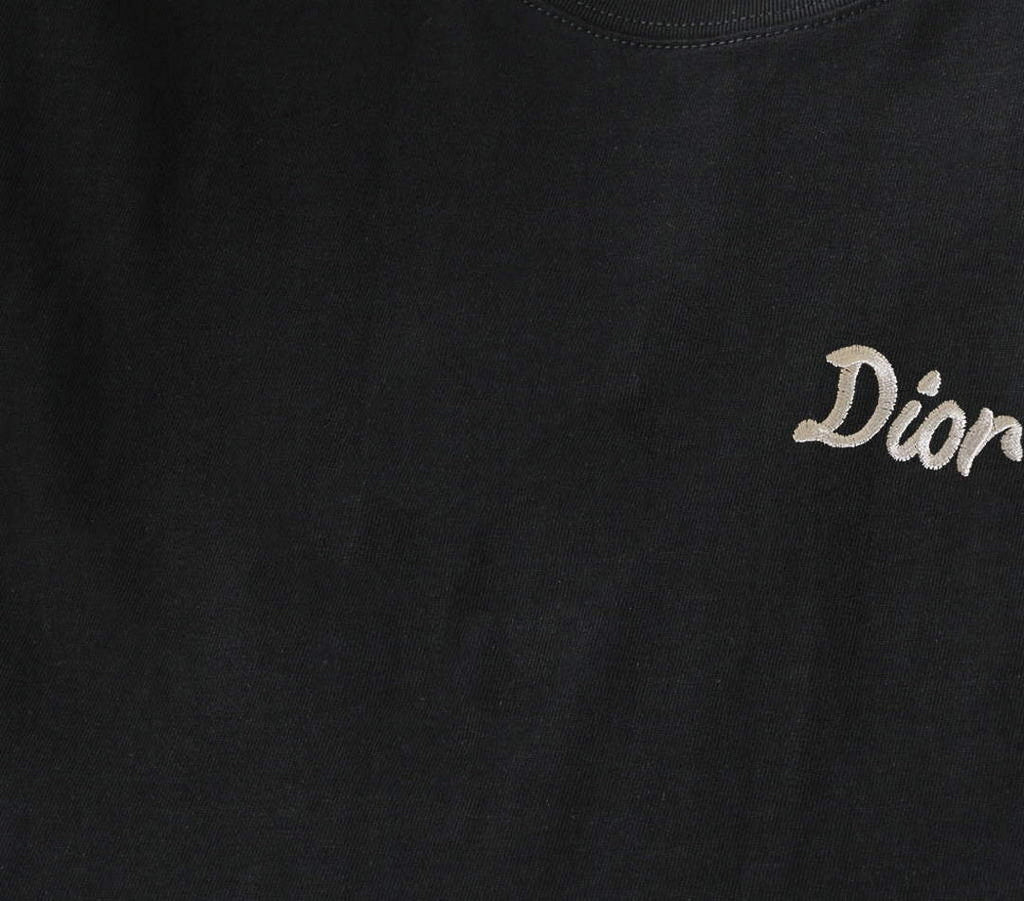 Dior 313J647 Men's Relaxed Fit Cotton Jersey T-shirt D65864