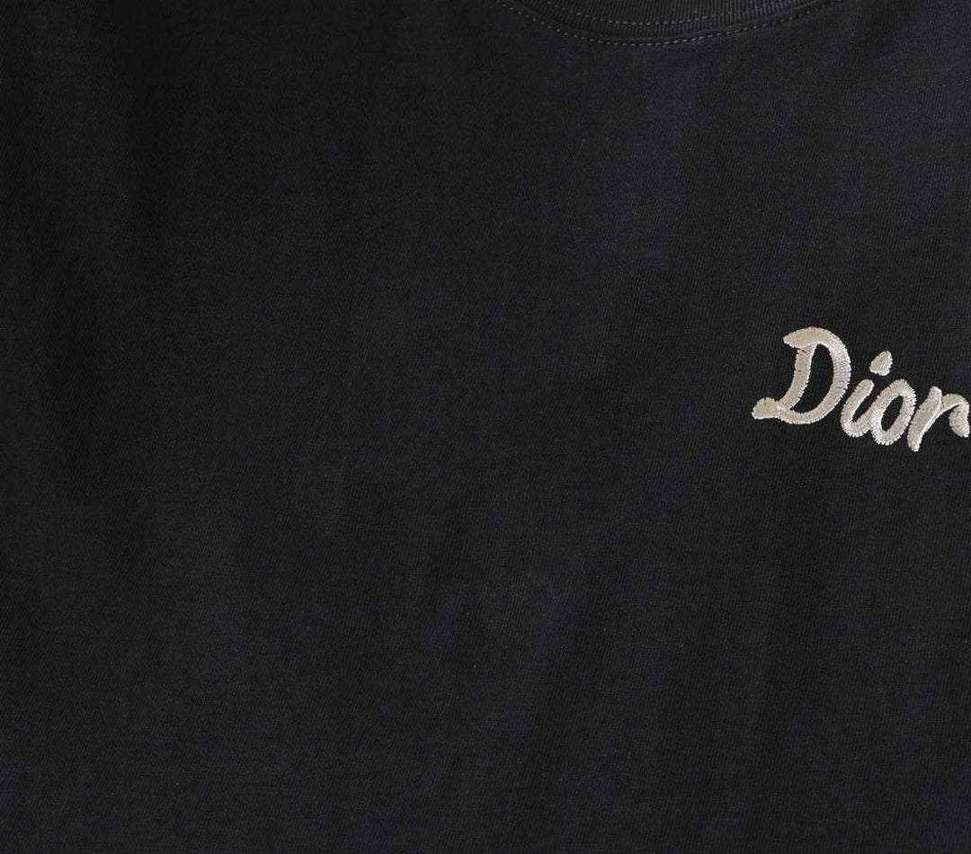 Dior 313J647 Men's Relaxed Fit Cotton Jersey T-shirt D65864