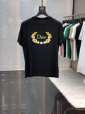 Dior 313J696 Men's Women's Relaxed Fit Cotton Jersey T-shirt D65845