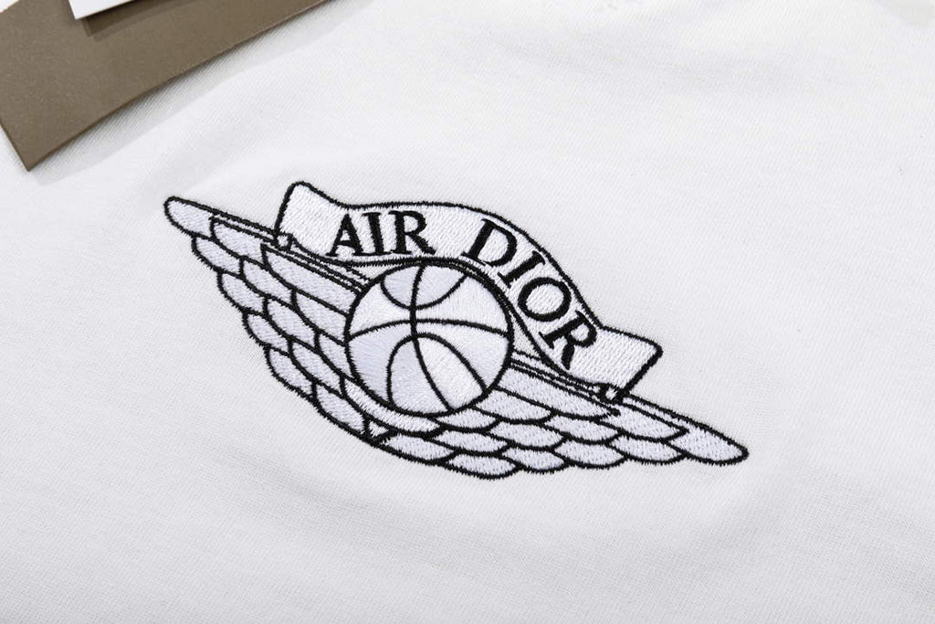 Dior 313J696 Men's Women's Relaxed Fit Cotton Jersey T-shirt D65849