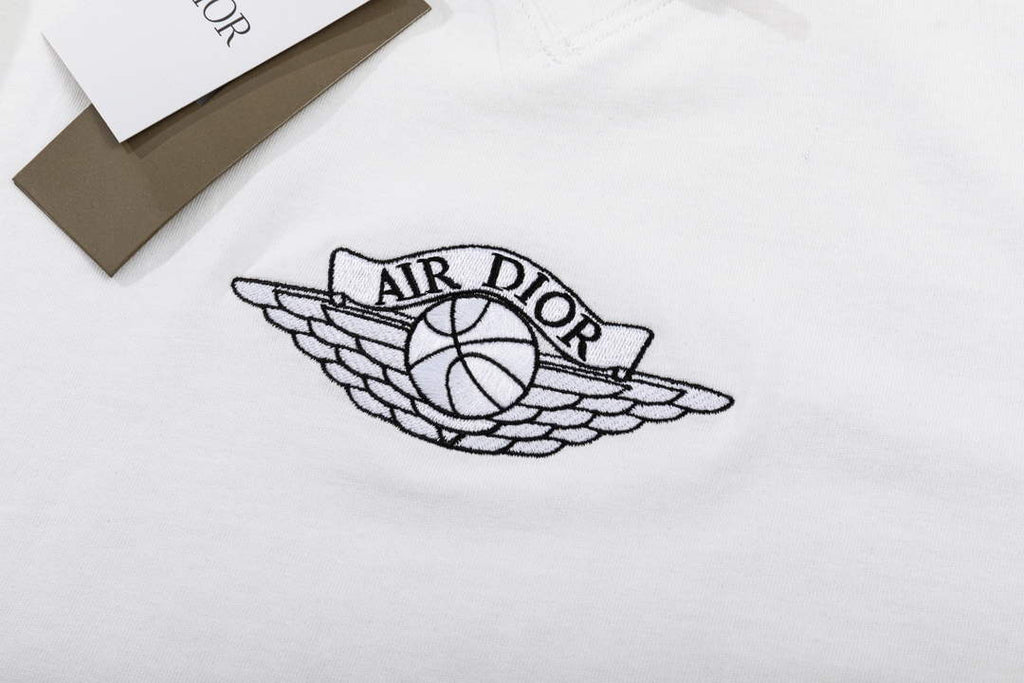Dior 313J696 Men's Women's Relaxed Fit Cotton Jersey T-shirt D65849