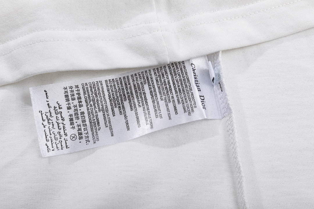 Dior 313J696 Men's Women's Relaxed Fit Cotton Jersey T-shirt D65849