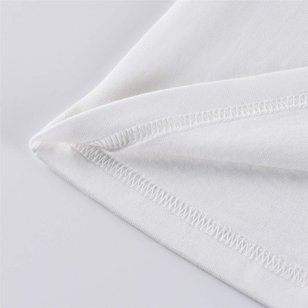 Dior 313J696 Men's Women's Relaxed Fit Cotton Jersey T-shirt D65851