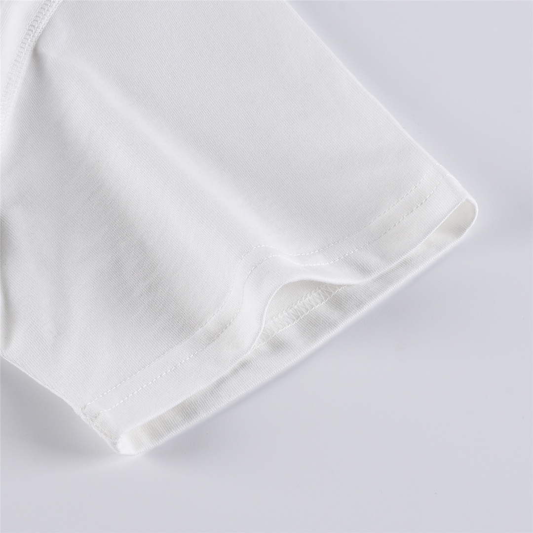 Dior 313J696 Men's Women's Relaxed Fit Cotton Jersey T-shirt D65851
