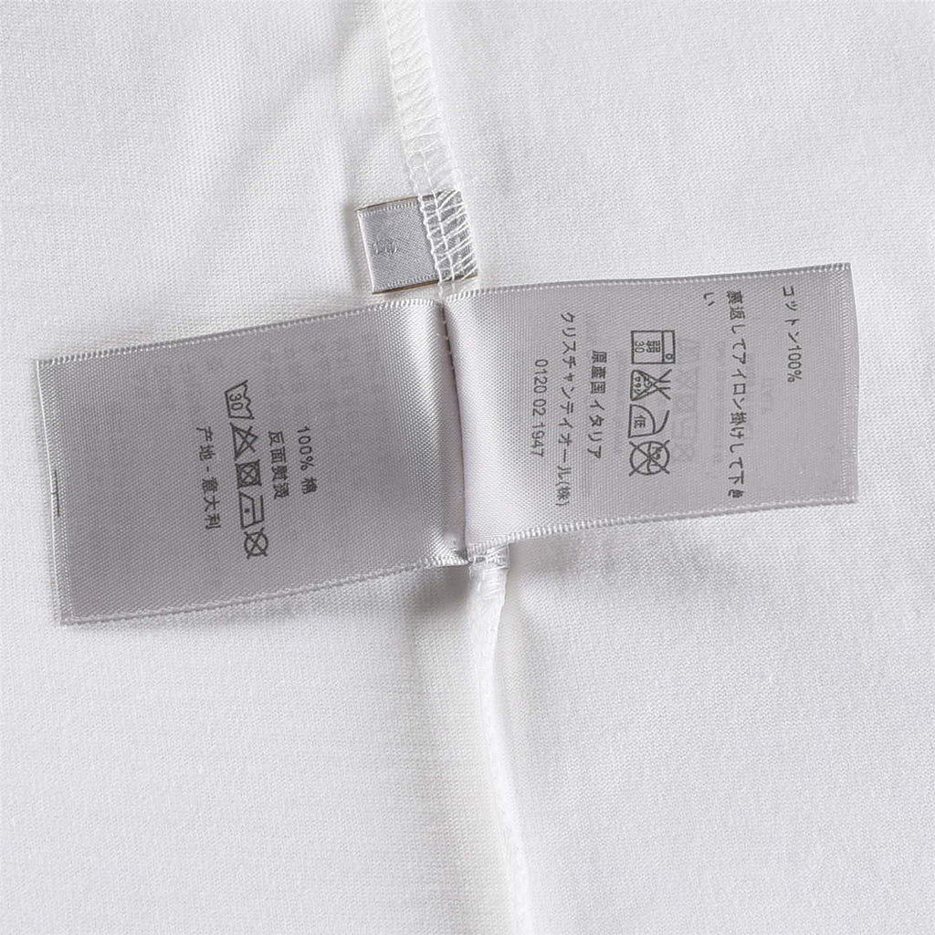 Dior 313J696 Men's Women's Relaxed Fit Cotton Jersey T-shirt D65851