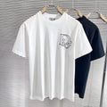 Dior 313J696 Men's Women's Relaxed Fit Cotton Jersey T-shirt D65852 - S - View 1