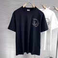 Dior 313J696 Men's Women's Relaxed Fit Cotton Jersey T-shirt D65853 - S - View 1