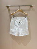 Dior 322P80 Women¡¯s Embroidered Shorts Clothing D38543