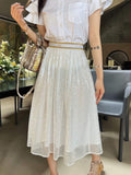 Dior  841J50 Women¡¯s Sequined Skirt Clothing D38542