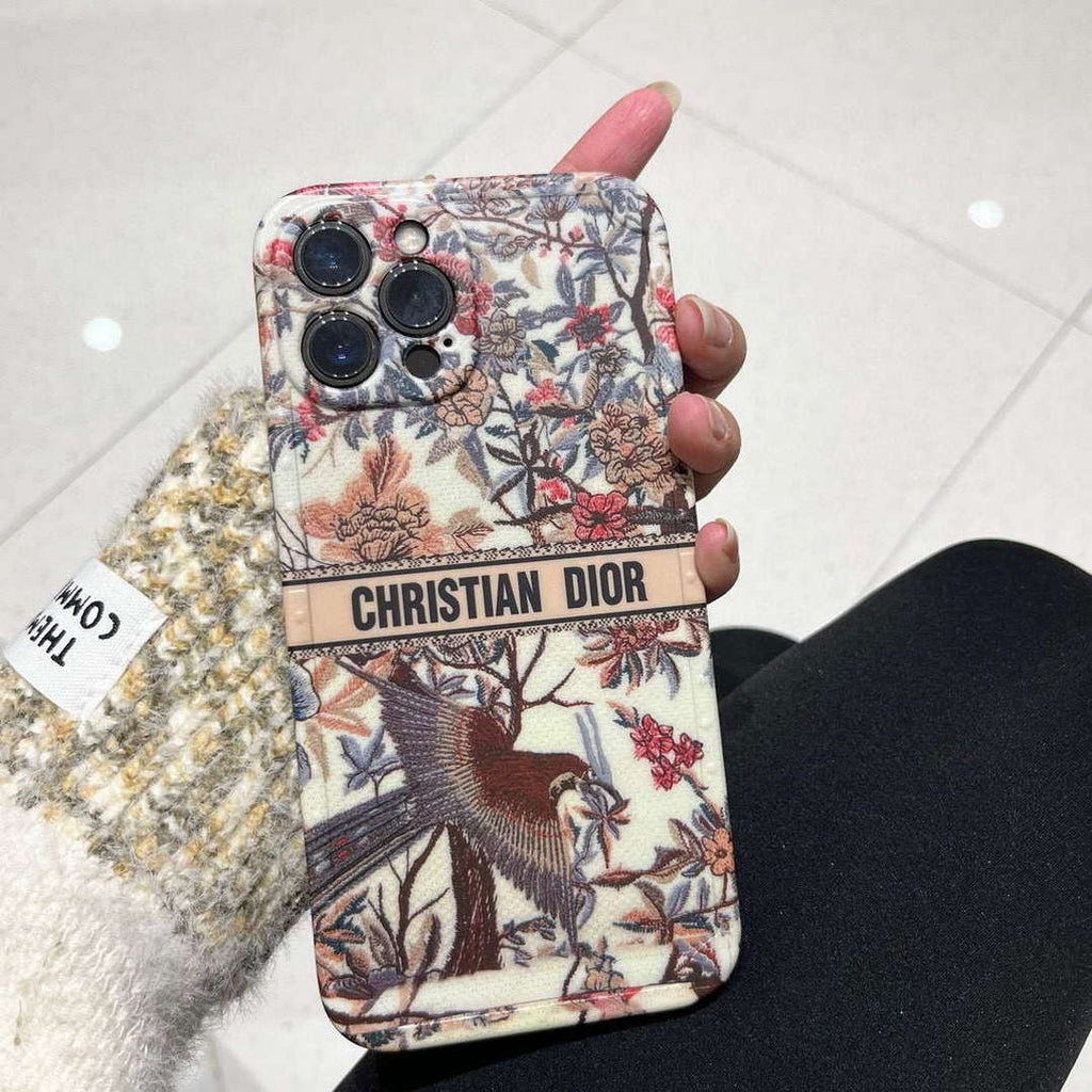 Dior Apple Iphone Leather Premium Deluxe Phone Case D457211