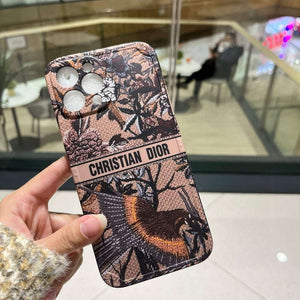 Dior Apple Iphone Leather Premium Deluxe Phone Case D457212 - iPhone15pro max £¨6.7£© - View 1