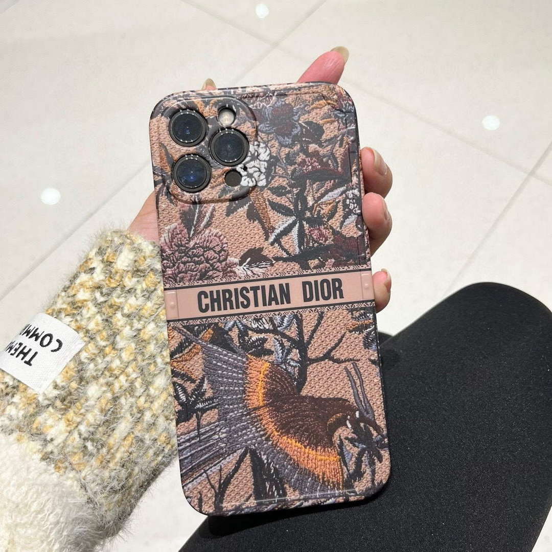 Dior Apple Iphone Leather Premium Deluxe Phone Case D457212