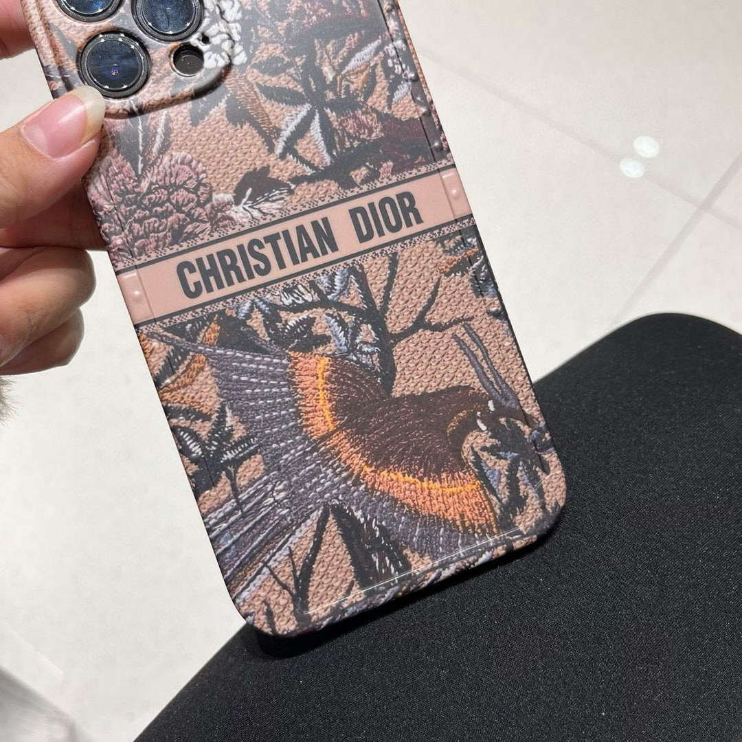 Dior Apple Iphone Leather Premium Deluxe Phone Case D457212