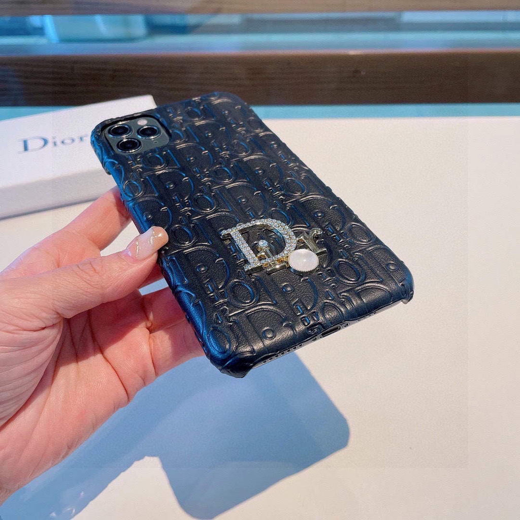Dior Apple Iphone Leather Premium Deluxe Phone Case D457213