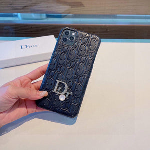 Dior Apple Iphone Leather Premium Deluxe Phone Case D457213 - iPhone15pro max £¨6.7£© - View 3