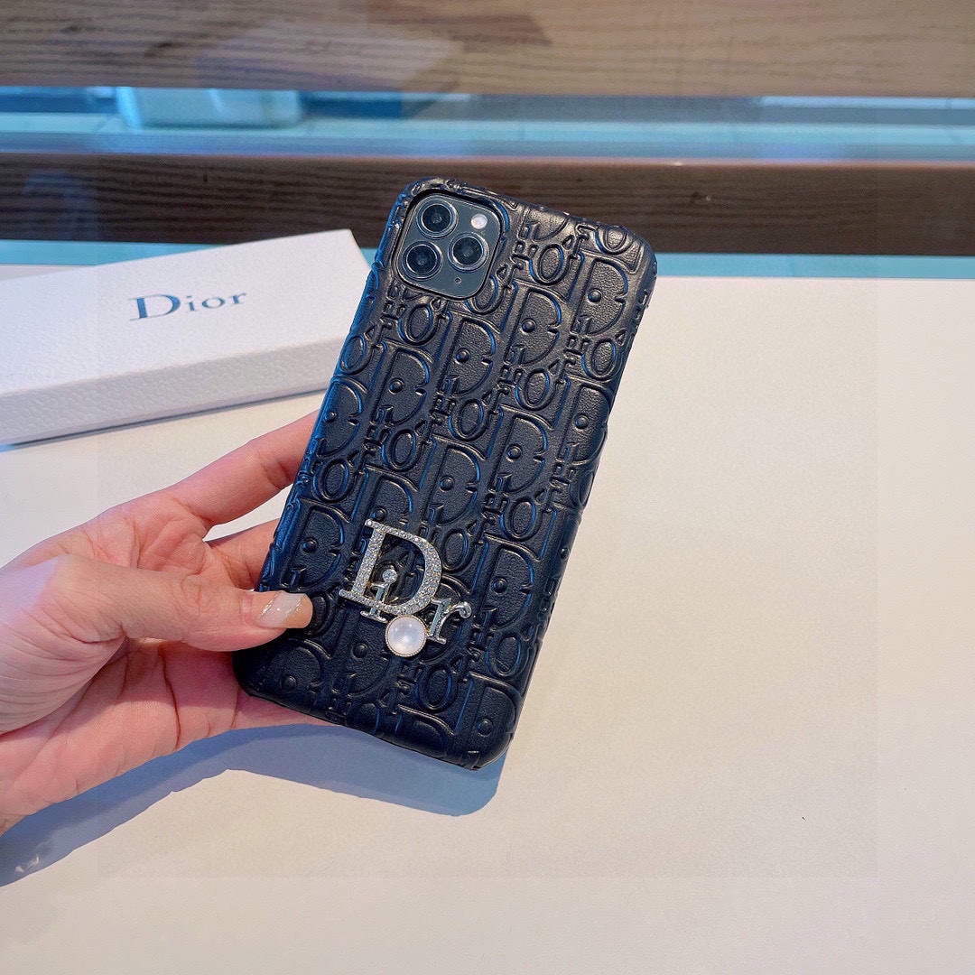 Dior Apple Iphone Leather Premium Deluxe Phone Case D457213