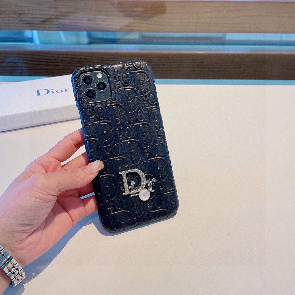 Dior Apple Iphone Leather Premium Deluxe Phone Case D457213