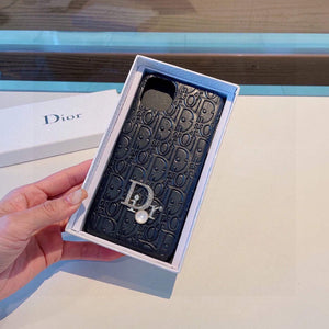 Dior Apple Iphone Leather Premium Deluxe Phone Case D457213 - iPhone15pro max £¨6.7£© - View 7