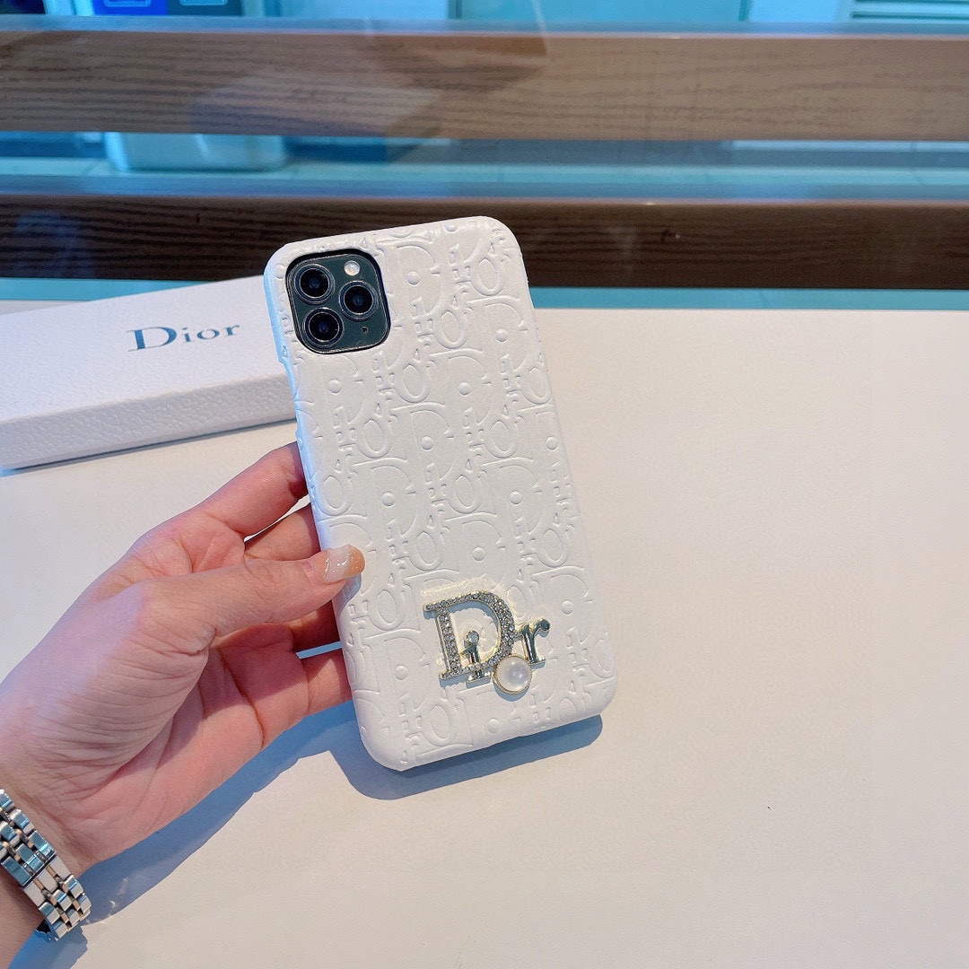 Dior Apple Iphone Leather Premium Deluxe Phone Case D457214 - iPhone15pro max £¨6.7£© - View 1